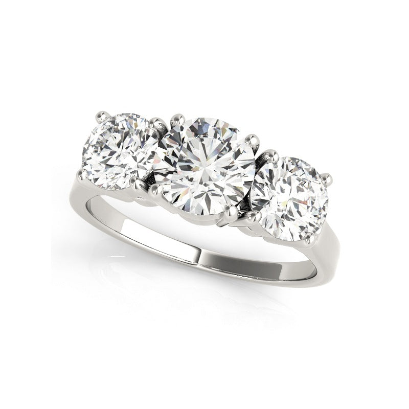 S925 Sterling Silver Diamond Ring view 4