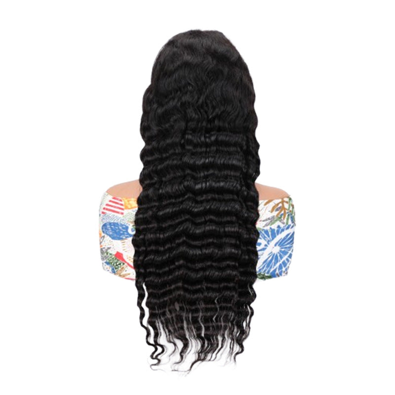 Deep Wave Lace Front Wig For Women view 6