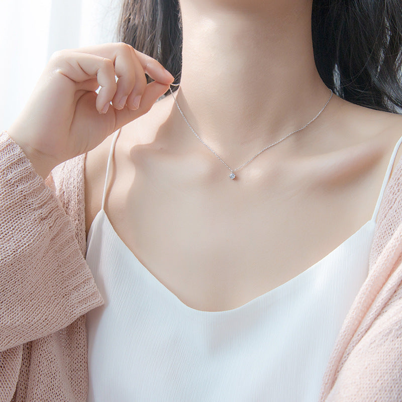Necklace with Silver Necklace view 5