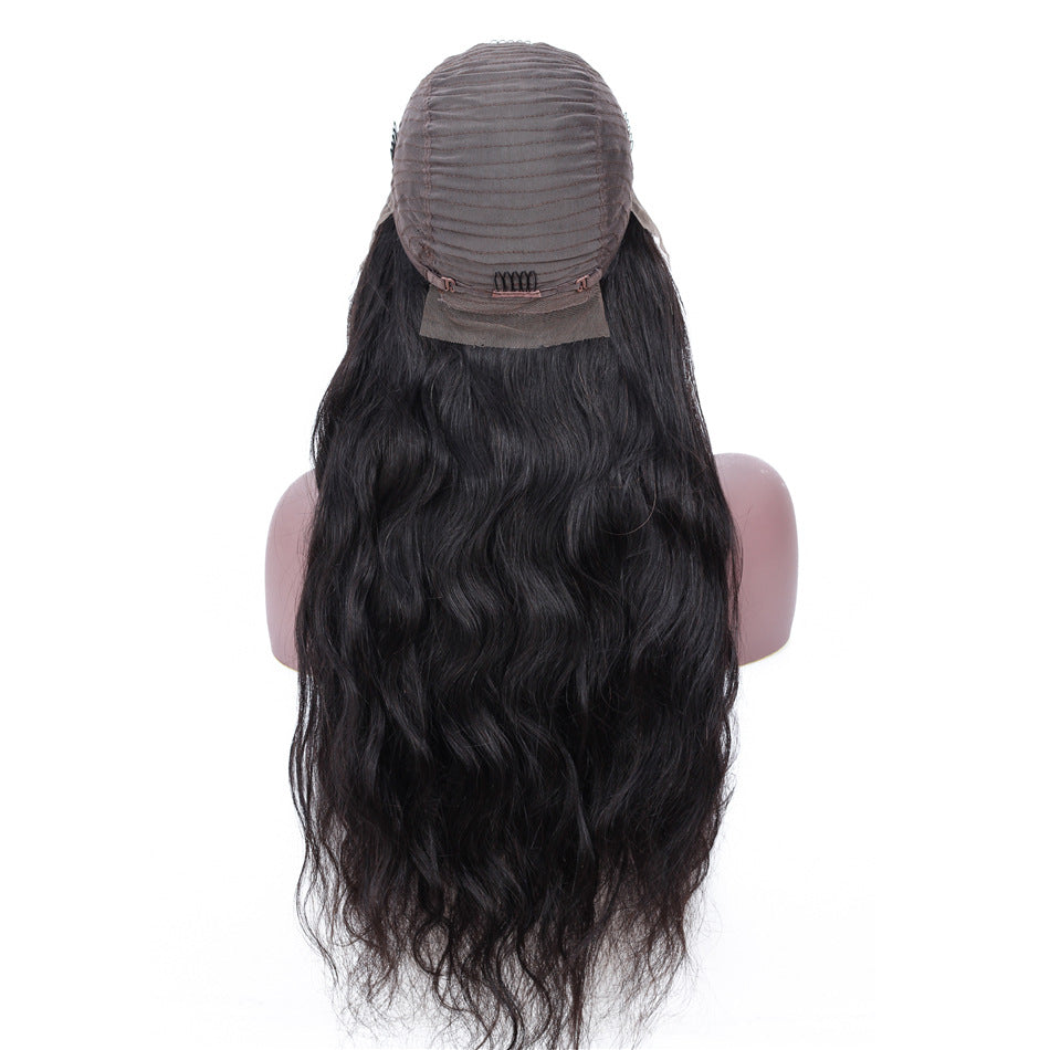 Human Hair Wigs Front Lace 13x4 body Wave Female Hair Wig view 5