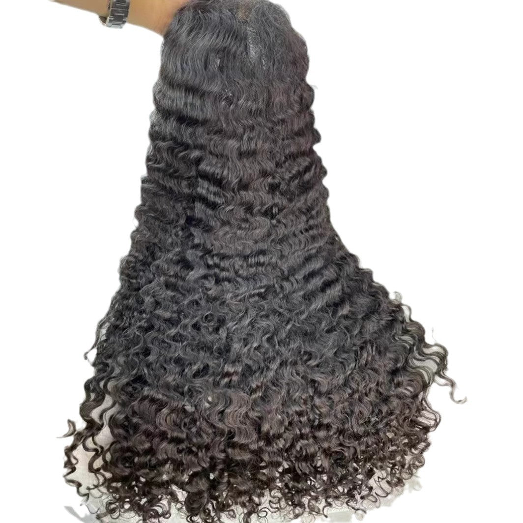 Burmese Curly Glueless Wig Human Hair SDD view 5