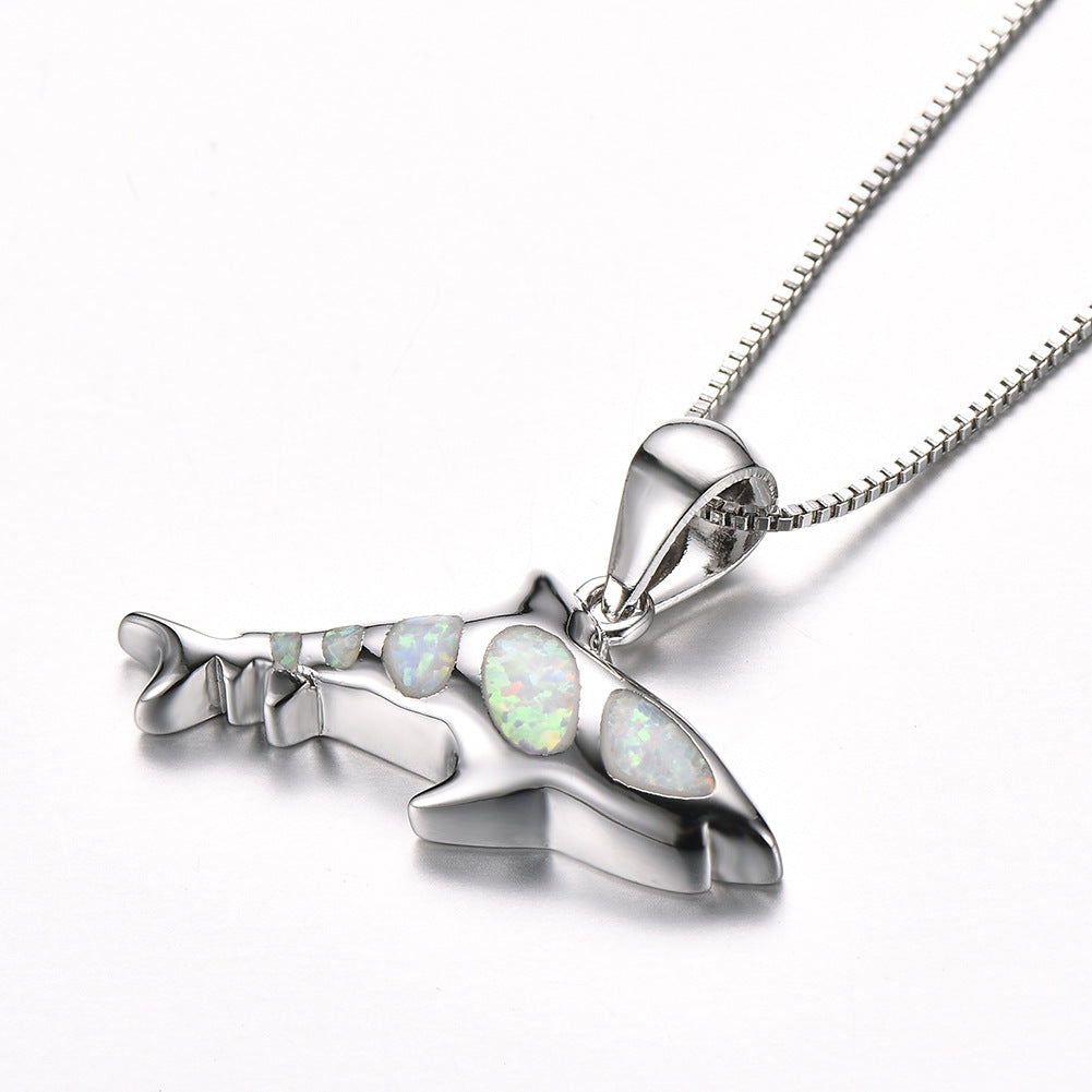 Exquisite Lady Fish Necklace