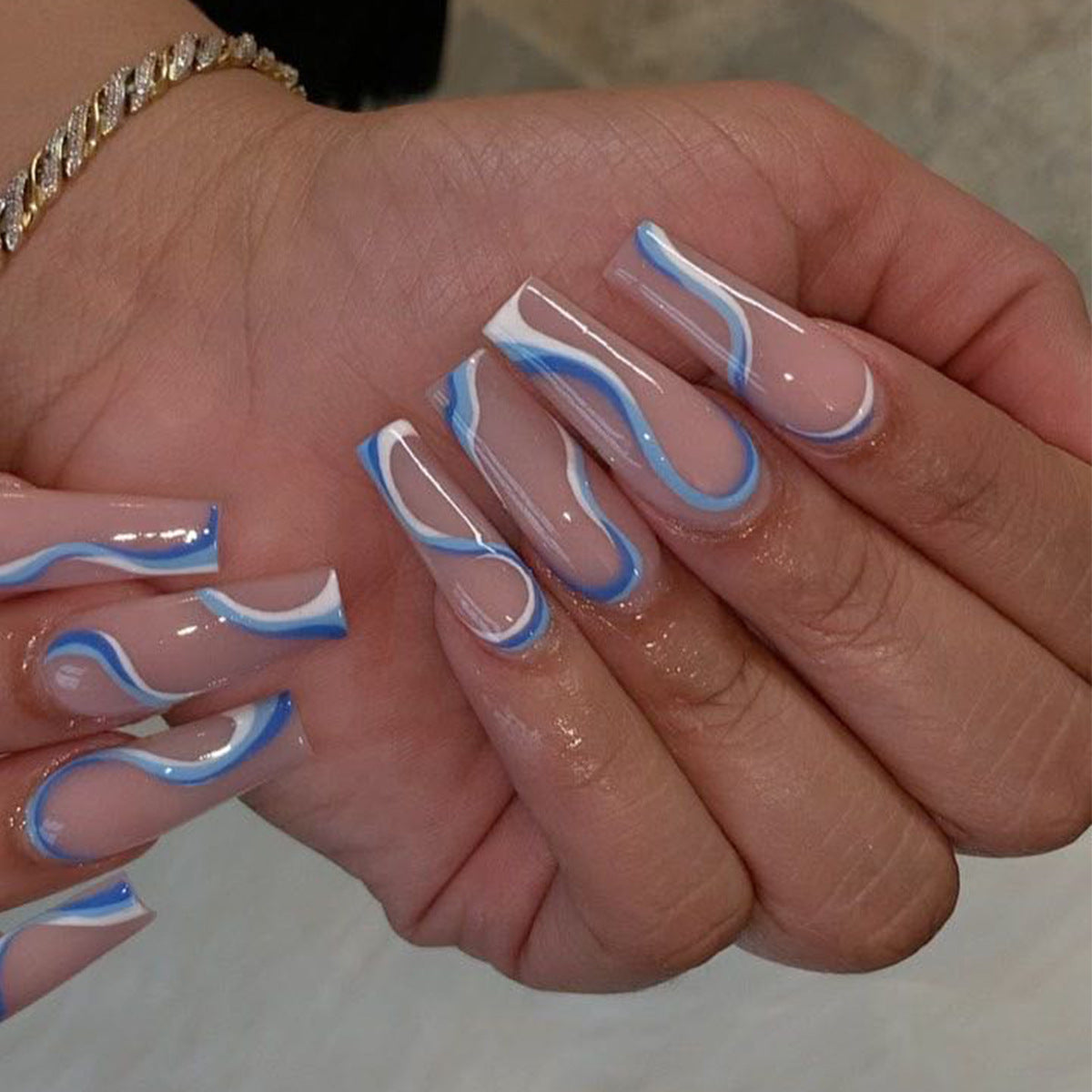 Wearing Nails Finished Soft Nails False Nails view 5