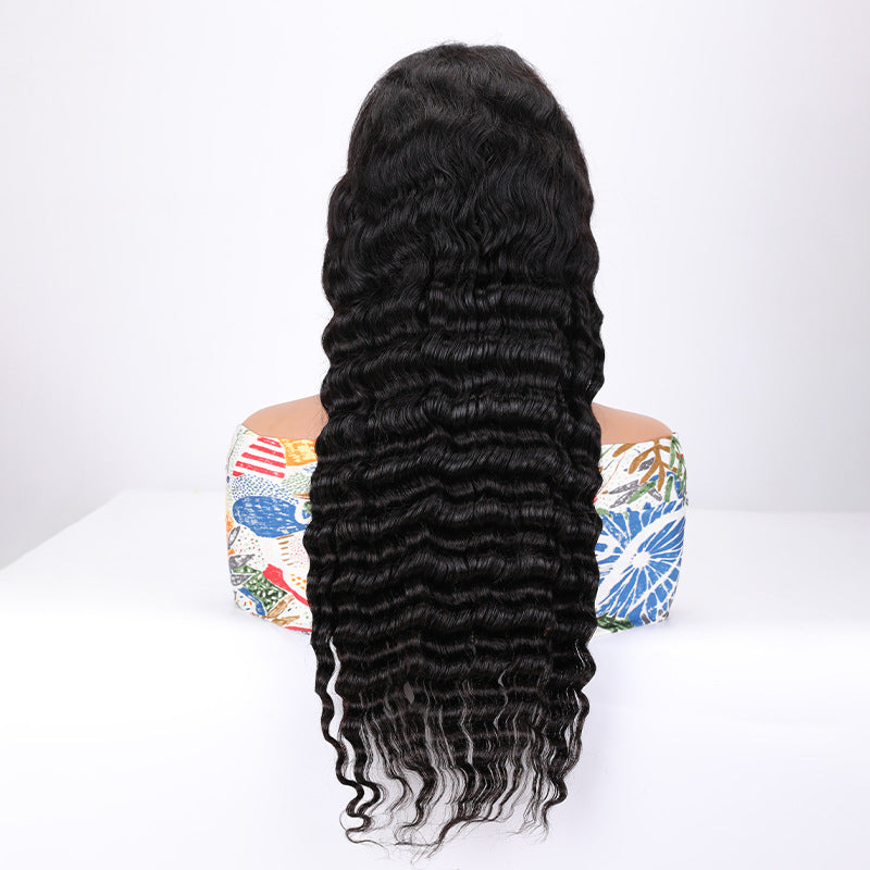 Deep Wave Lace Front Wig For Women view 3
