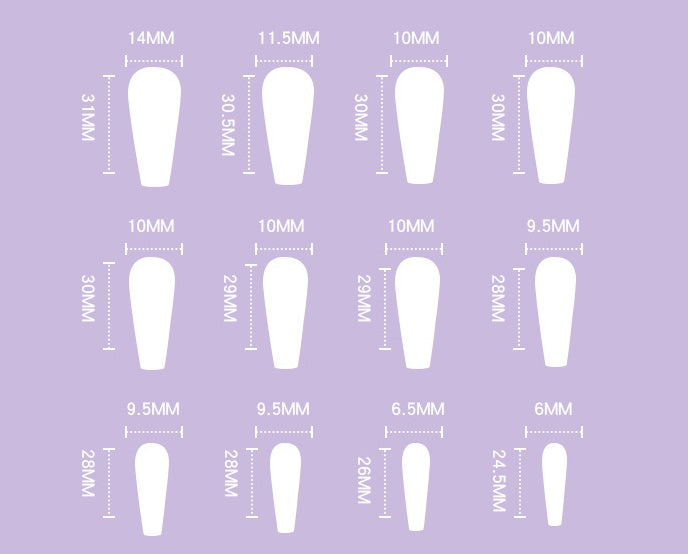 Wearing Nails Finished Soft Nails False Nails view 4