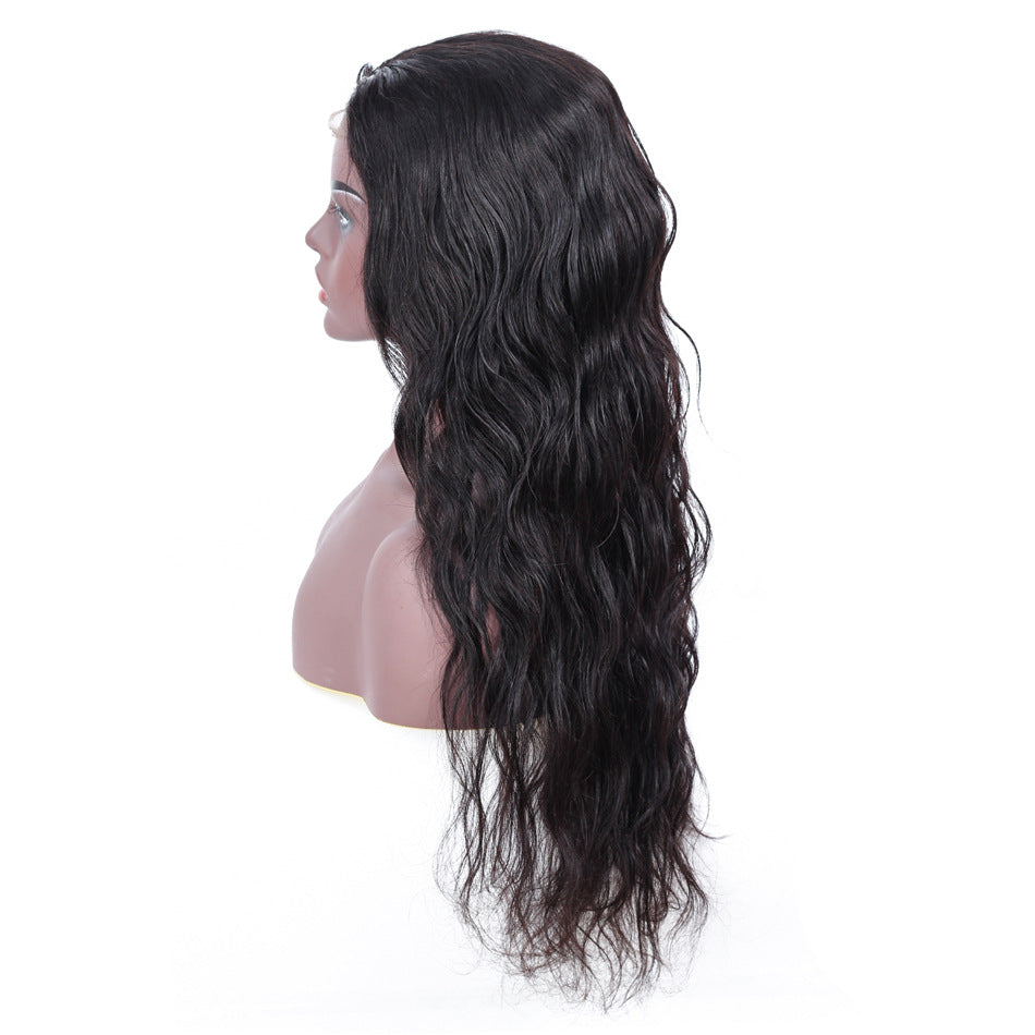 Human Hair Wigs Front Lace 13x4 body Wave Female Hair Wig view 3