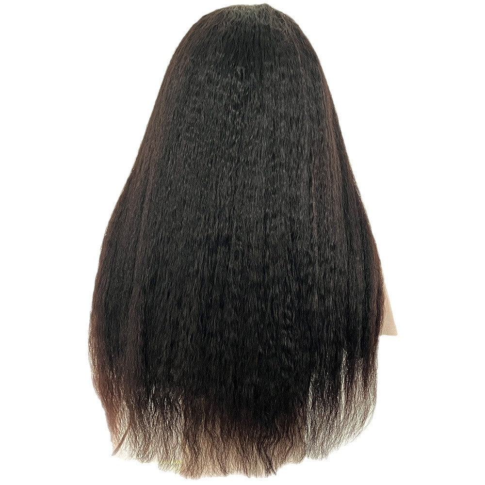 Womens Natural-color Human Hair Wig view 5