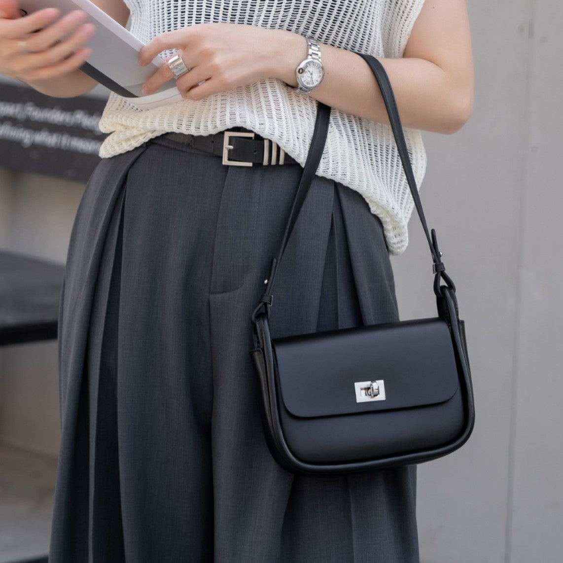 Cowhide Shoulder And Crossbody Bags As Well As Underarm Bags view 3