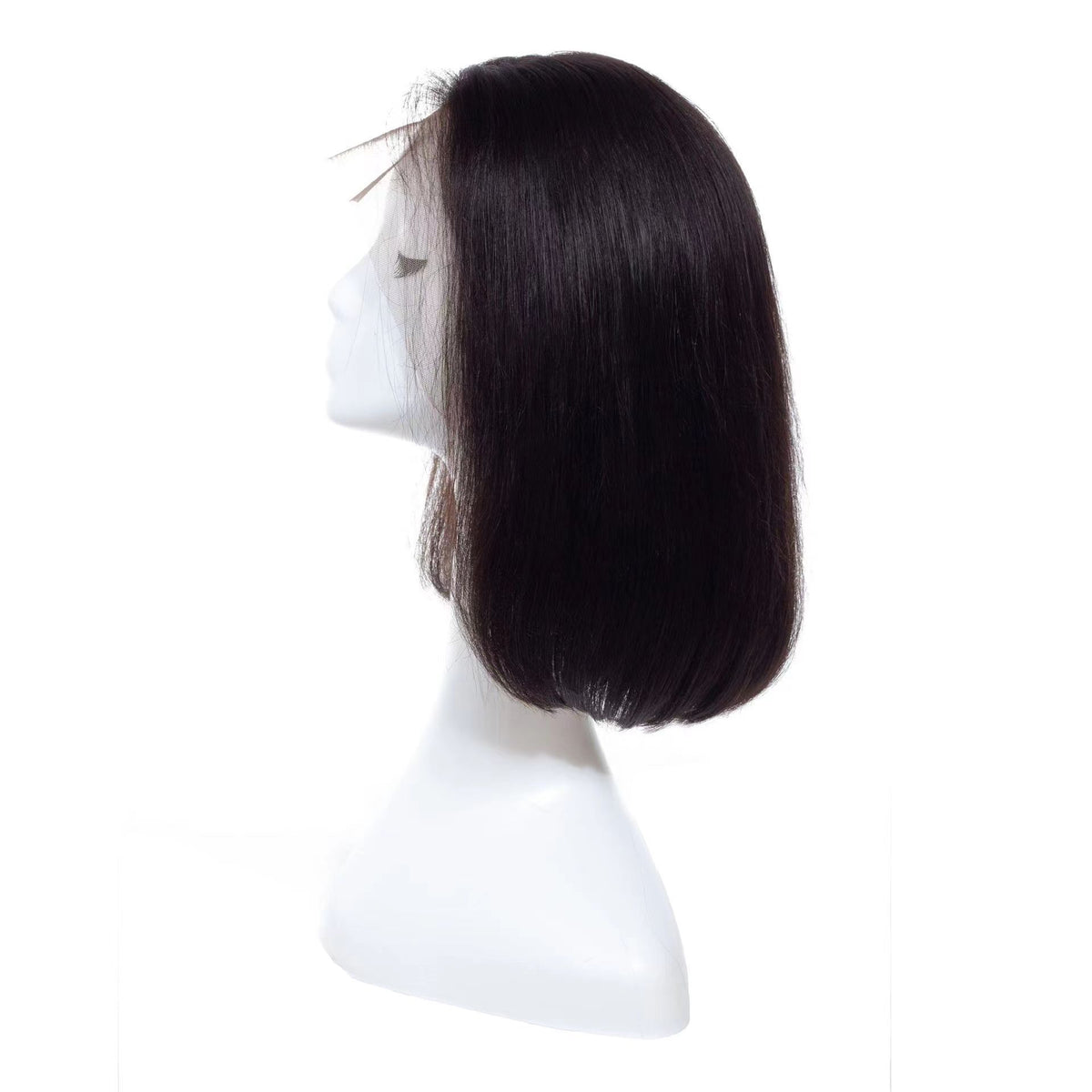 134 Front Lace Bobo Bobhaircut Natural Color Full Human Hair view 5
