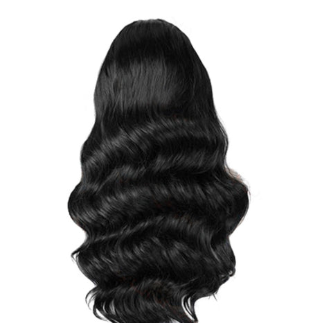 13x 4 Front Lace Human Hair Wig Wig Straight Hair view 4
