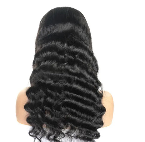13x 4 Front Lace Human Hair Wig Wig Straight Hair view 6