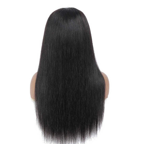13x 4 Front Lace Human Hair Wig Wig Straight Hair view 7