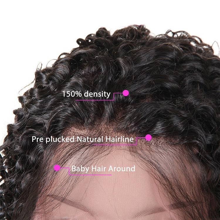 13X4 front lace hair cover false hair view 3