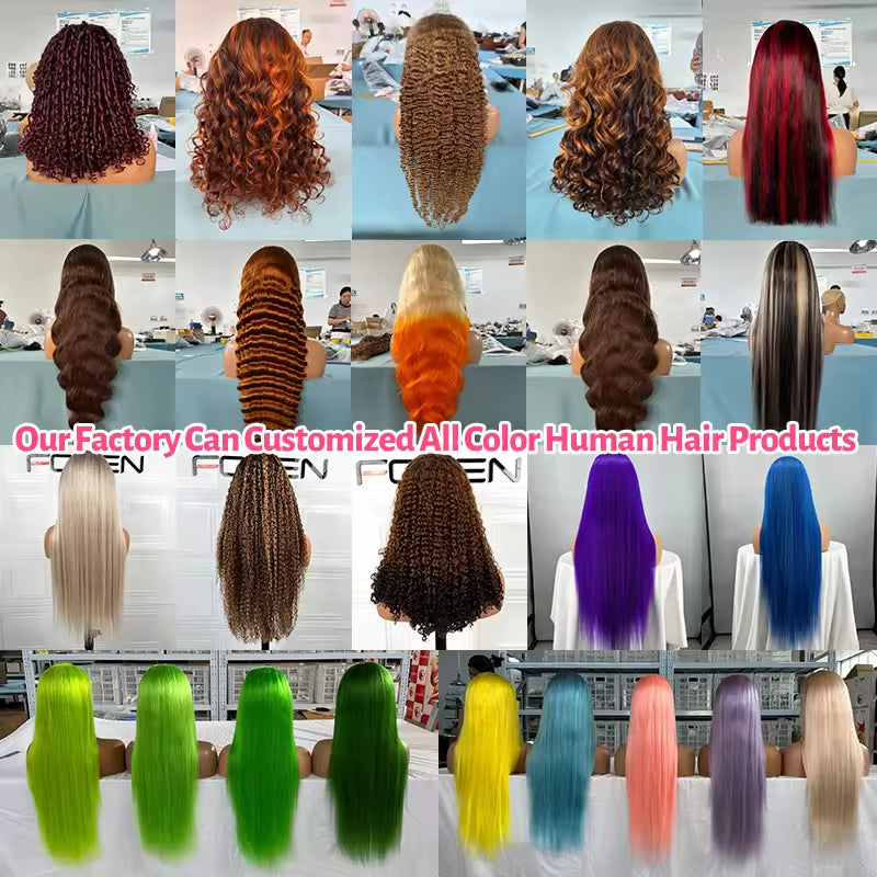 13x4 HD Lace Front Wig, Human Hair, Natural Brazilian Brown Wig, Women's Unprocessed Virgin Hair Wig view 4