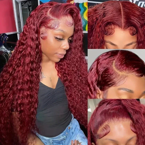 30-inch Brazilian Human Hair 13x4 Lace Front Water Wave view 3