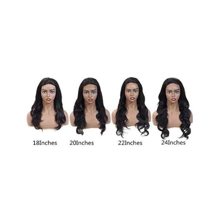 4x4 Lace Closure Wig Human Hair Natural Color Body Wave Density view 5
