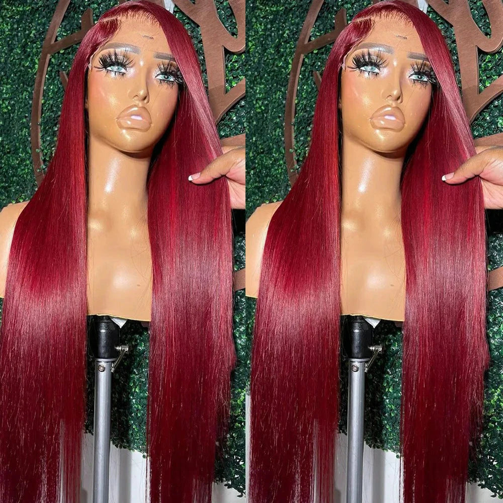 African Women Wig Long Straight Hair Lace Hair Cover view 5