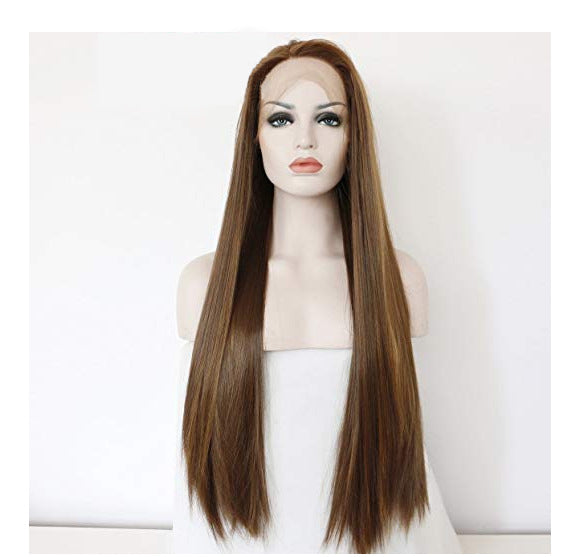 Brown hair is naturally straight view 4