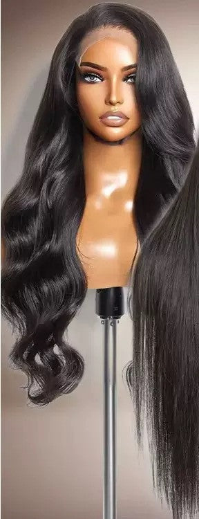 European And American Ladies Front Lace Synthetic Wigs view 3