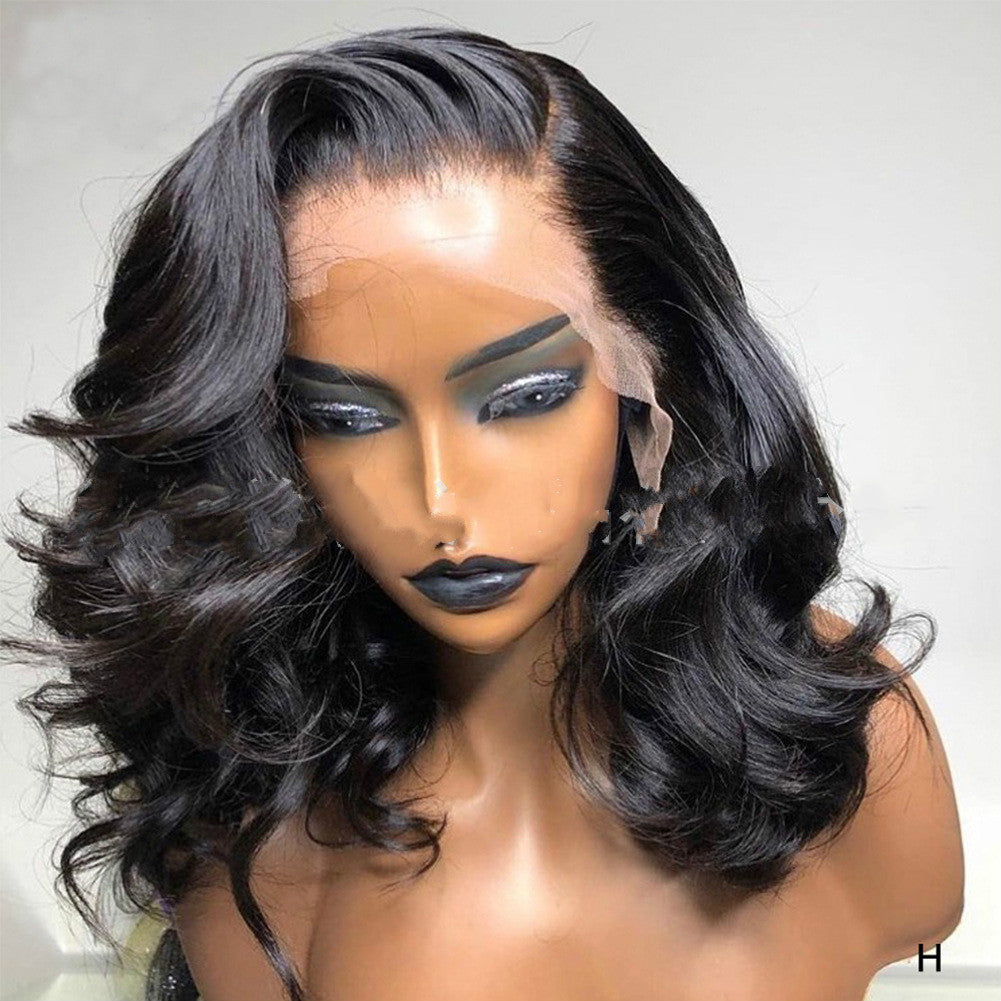 Front lace big wave wig view 4