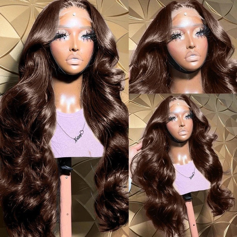 Front Lace Fashion Wavy Long Curly Hair Women's Wig view 3