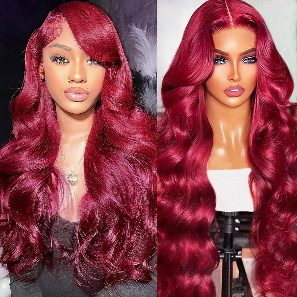 Front Lace Fashion Wavy Long Curly Hair Women's Wig view 13