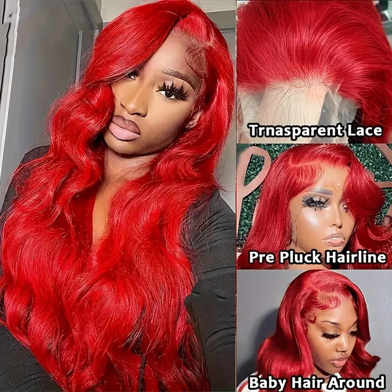 Front Lace Fashion Wavy Long Curly Hair Women's Wig view 11