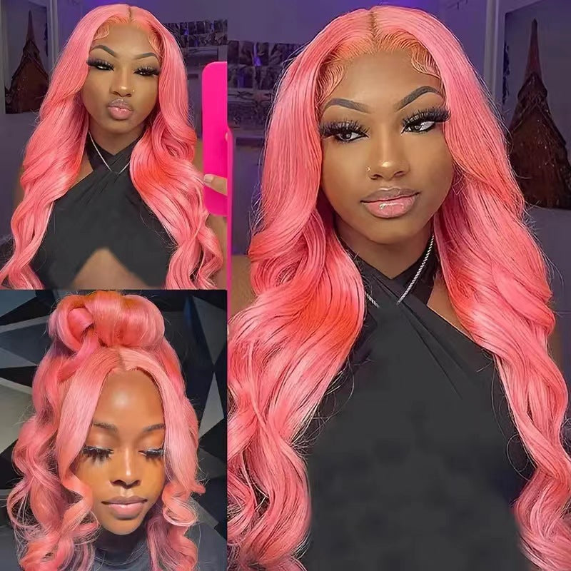 Front Lace Fashion Wavy Long Curly Hair Women's Wig view 9