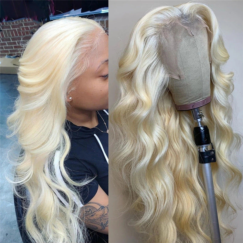 Front Lace Fashion Wavy Long Curly Hair Women's Wig view 8