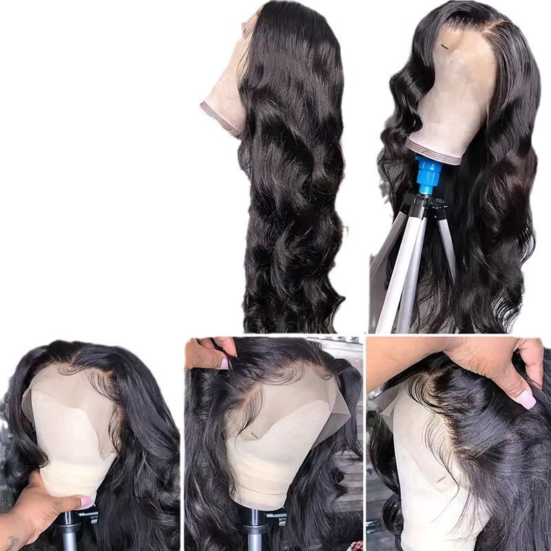 Front Lace Wig Medium Big Wave Female view 5