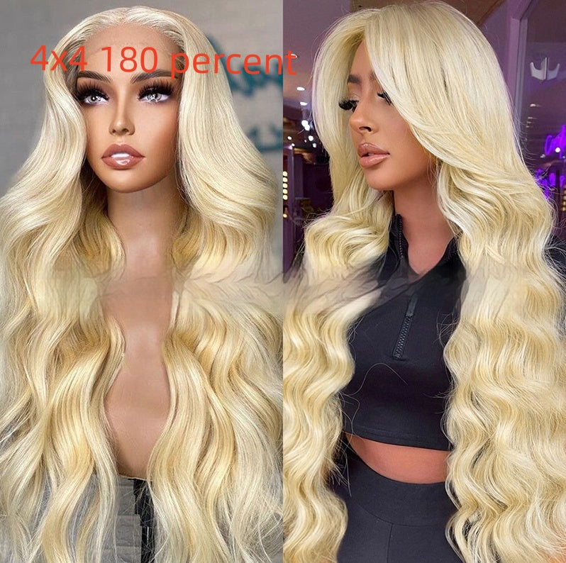 Full Human Hair Wig Headgear view 5