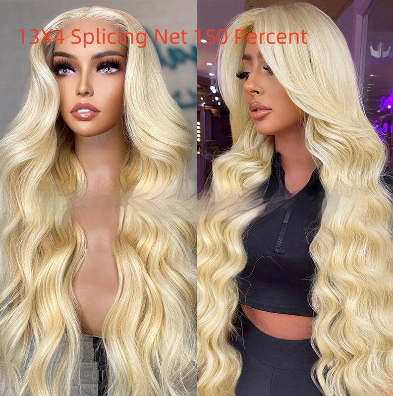 Full Human Hair Wig Headgear view 9