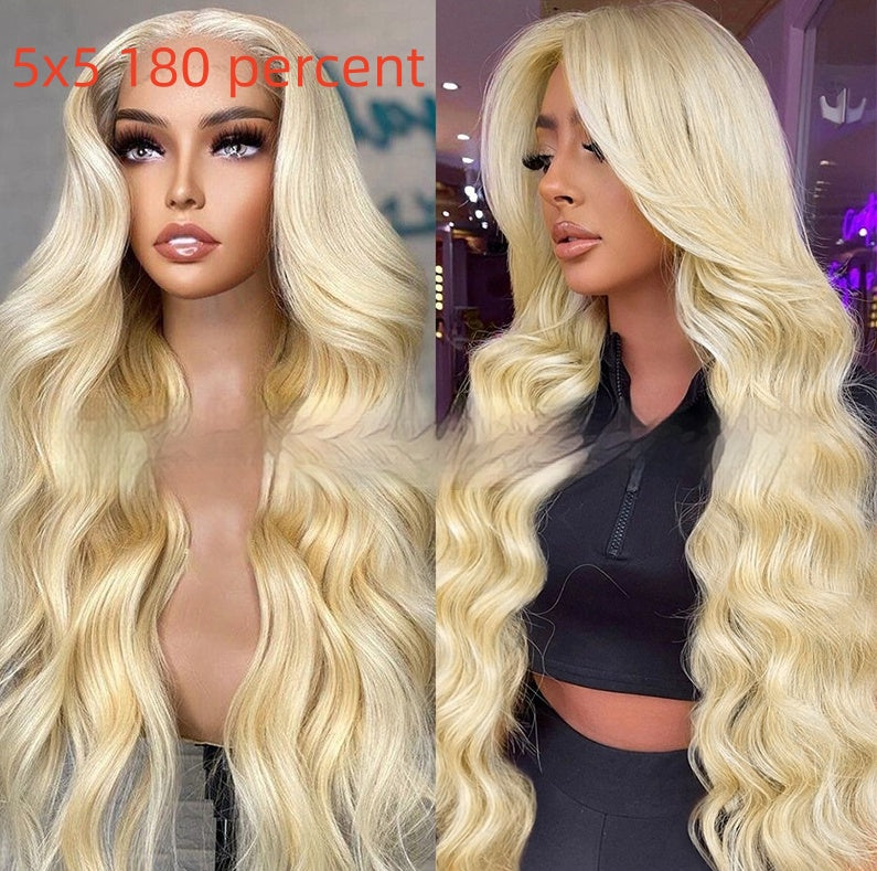 Full Human Hair Wig Headgear view 10