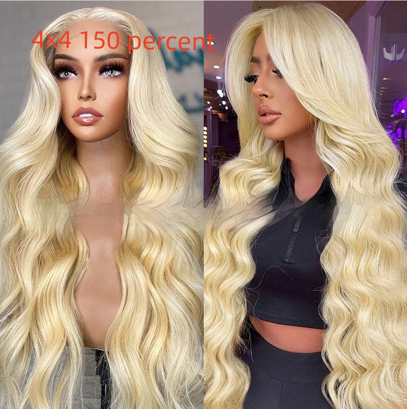Full Human Hair Wig Headgear view 6