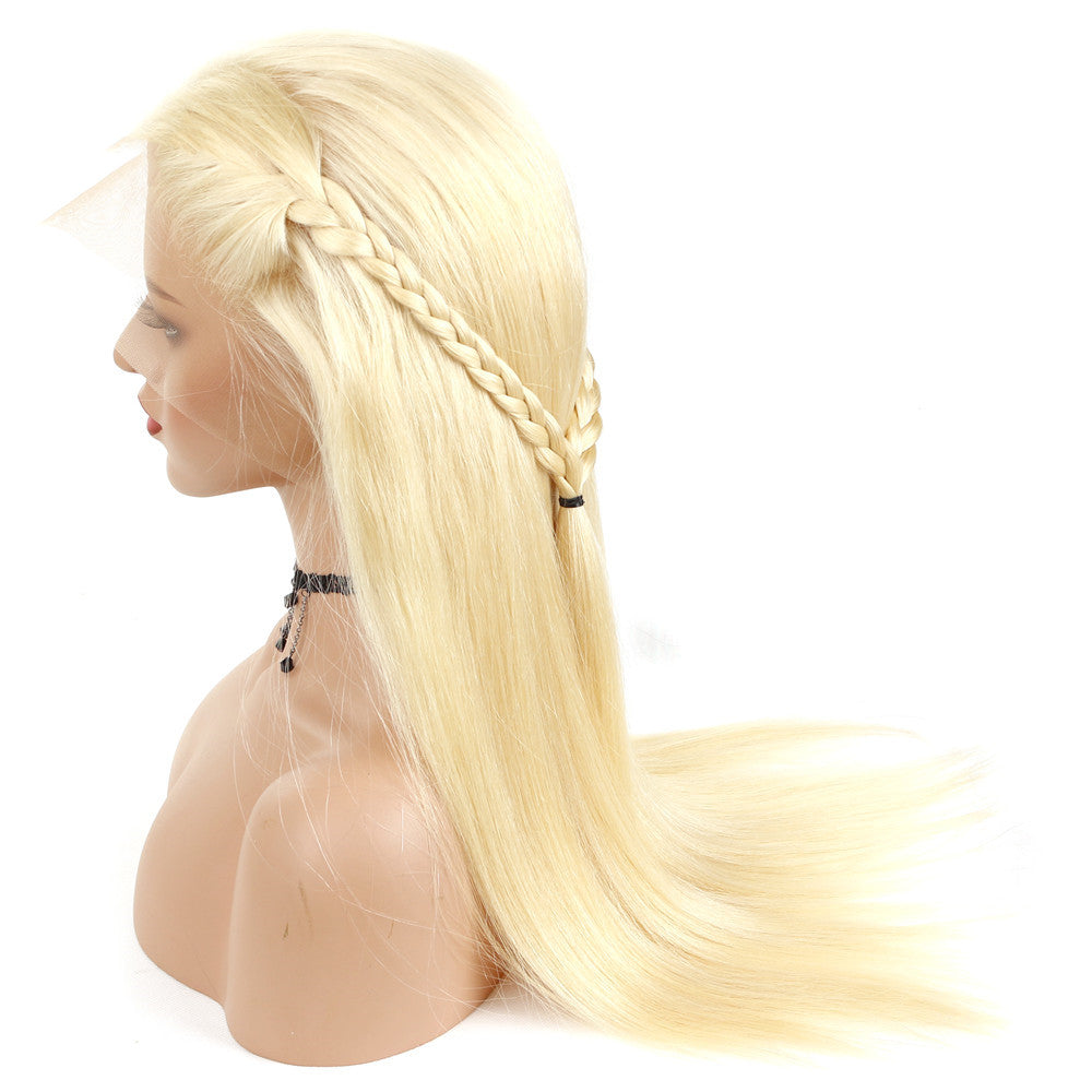 Headgear Front Lace Real Wig 13X4 view 4