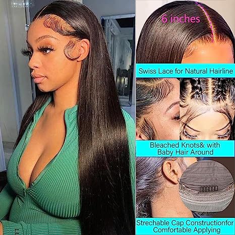 New Front Lace Human Hair Wig view 8