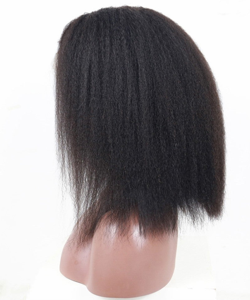 Short hair chemical fiber wig view 5