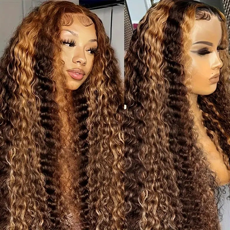 Small Volume Wound Tube Afro Long Curly Wig view 6