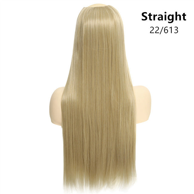 Wig Female One Piece Natural Long Straight Hair view 12