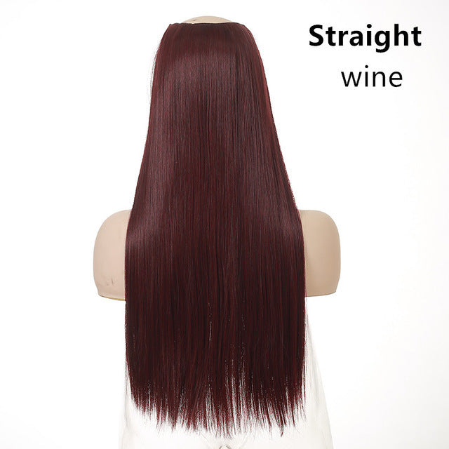 Wig Female One Piece Natural Long Straight Hair view 20