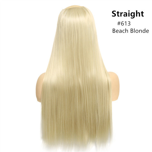 Wig Female One Piece Natural Long Straight Hair view 19