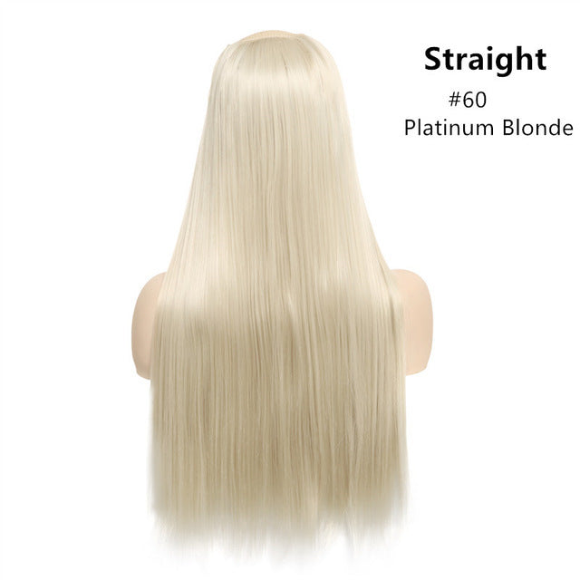 Wig Female One Piece Natural Long Straight Hair view 18