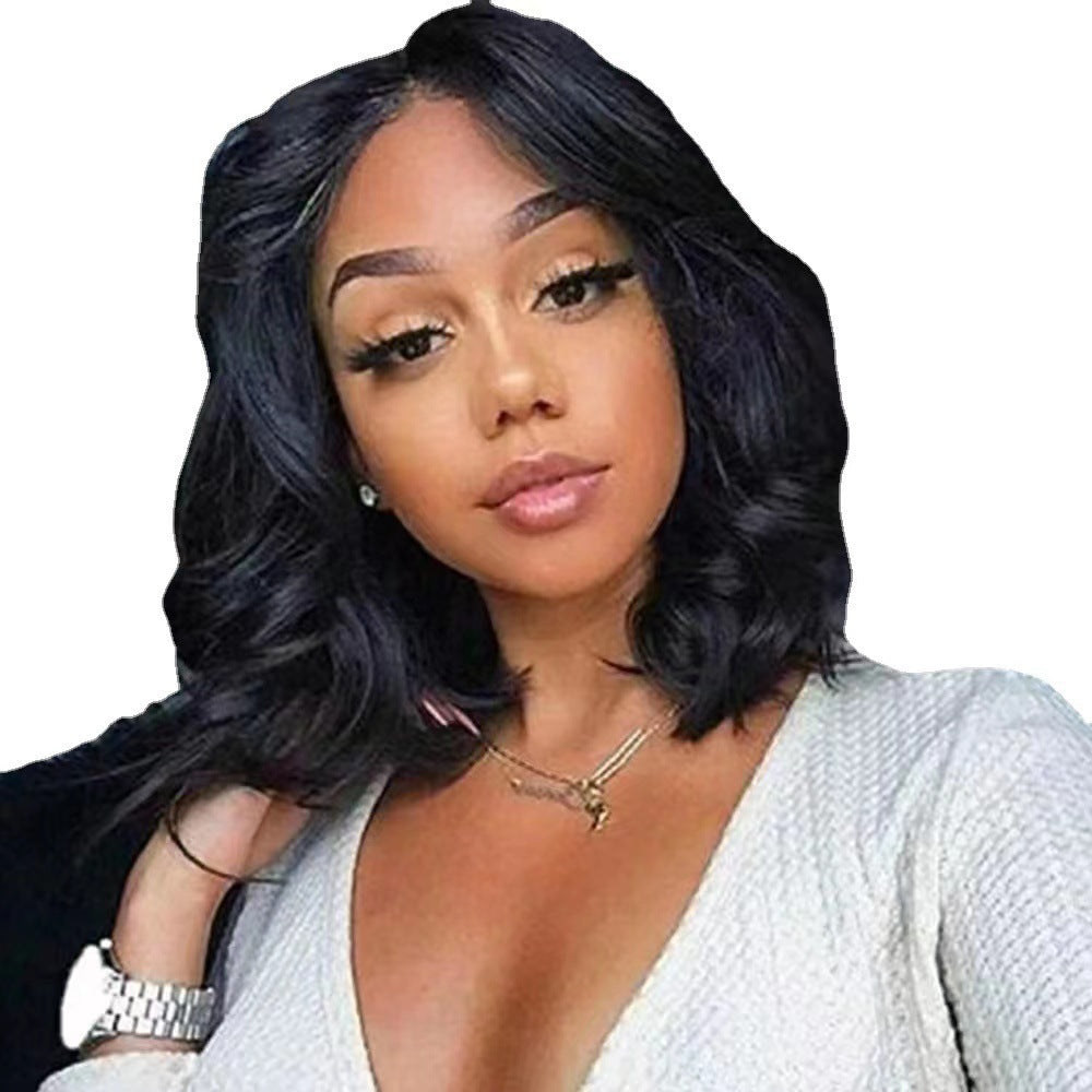 Women's Partial Short Curly Hair Synthetic Wigs Wigs Full-head Wig view 3