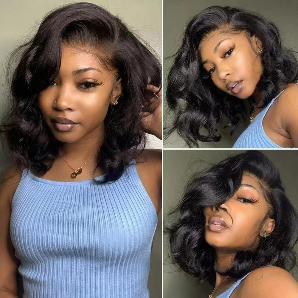 Women's Partial Short Curly Hair Synthetic Wigs Wigs Full-head Wig view 6