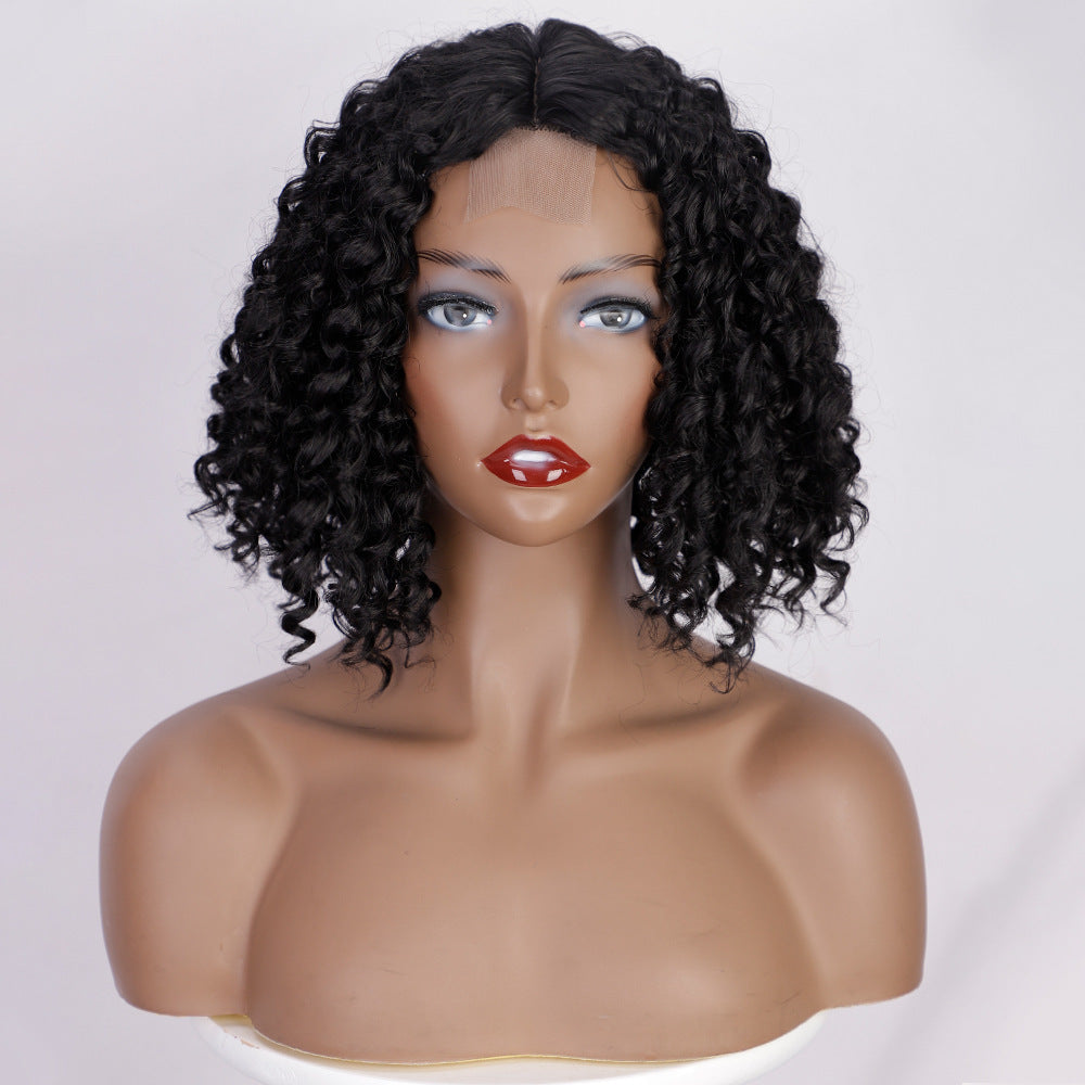 Women's Short Curly African Small Curly Hair view 8