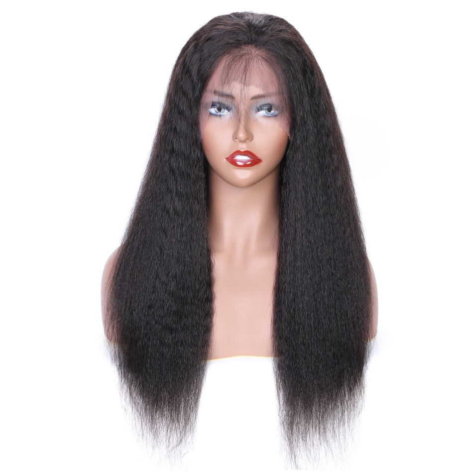 Yaki 13x4 Lace Frontal Wig Kinky Straight view 3