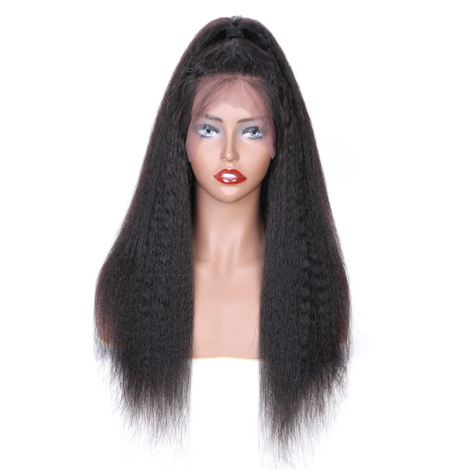 Yaki 13x4 Lace Frontal Wig Kinky Straight view 4